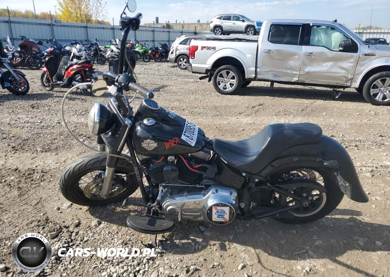 2017 Harley-Davidson Fls Softail Slim VIN:1HD1JRV17HB013947 - 3