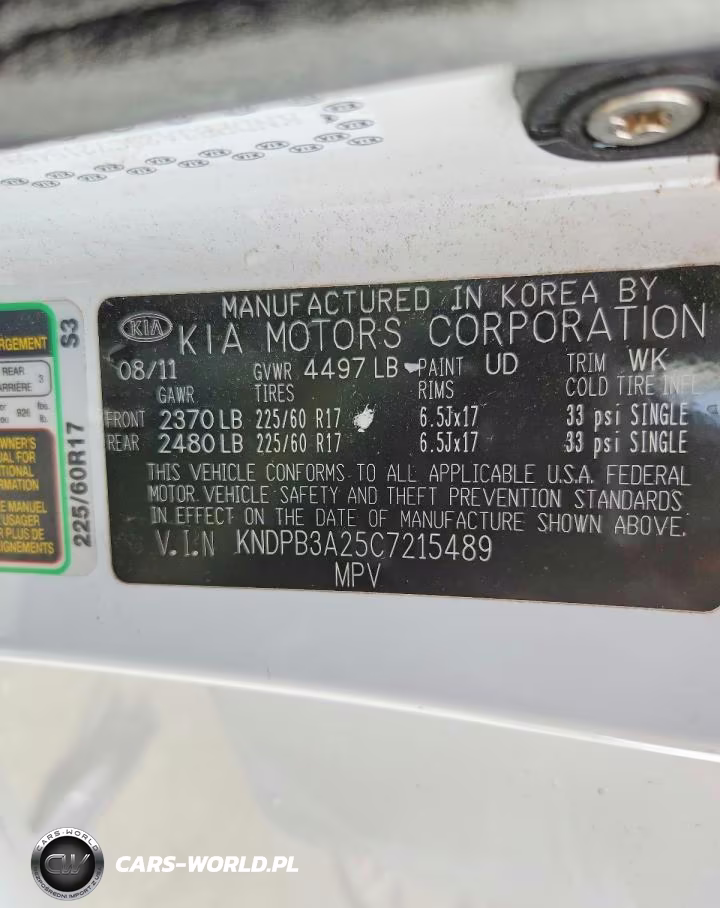2012 Kia Sportage Lx VIN:KNDPB3A25C7215489 - 14