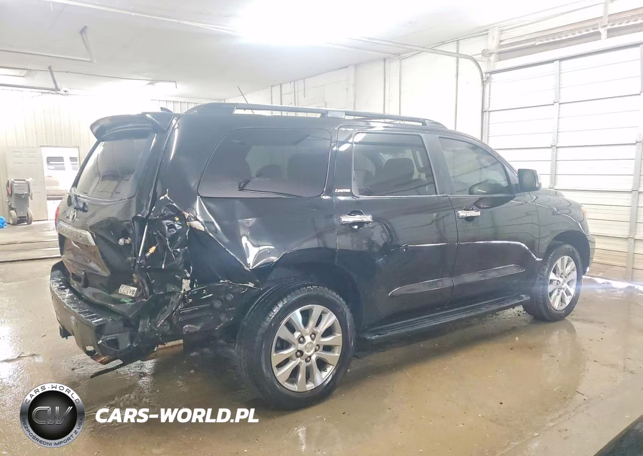2012 Toyota Sequoia Limited VIN:5TDJW5G10CS056746 - 3