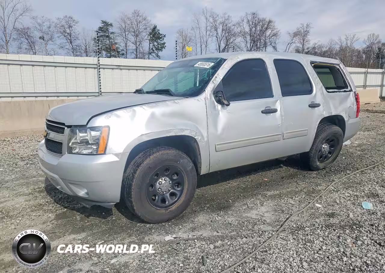 2013 Chevrolet Tahoe Police