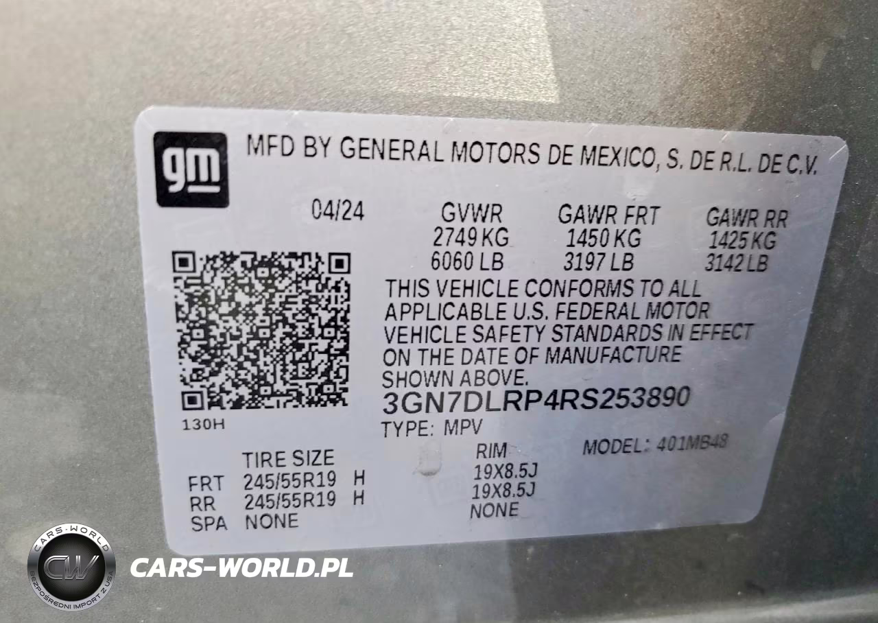 2024 Chevrolet Equinox 2Lt VIN:3GN7DLRP4RS253890 - 14