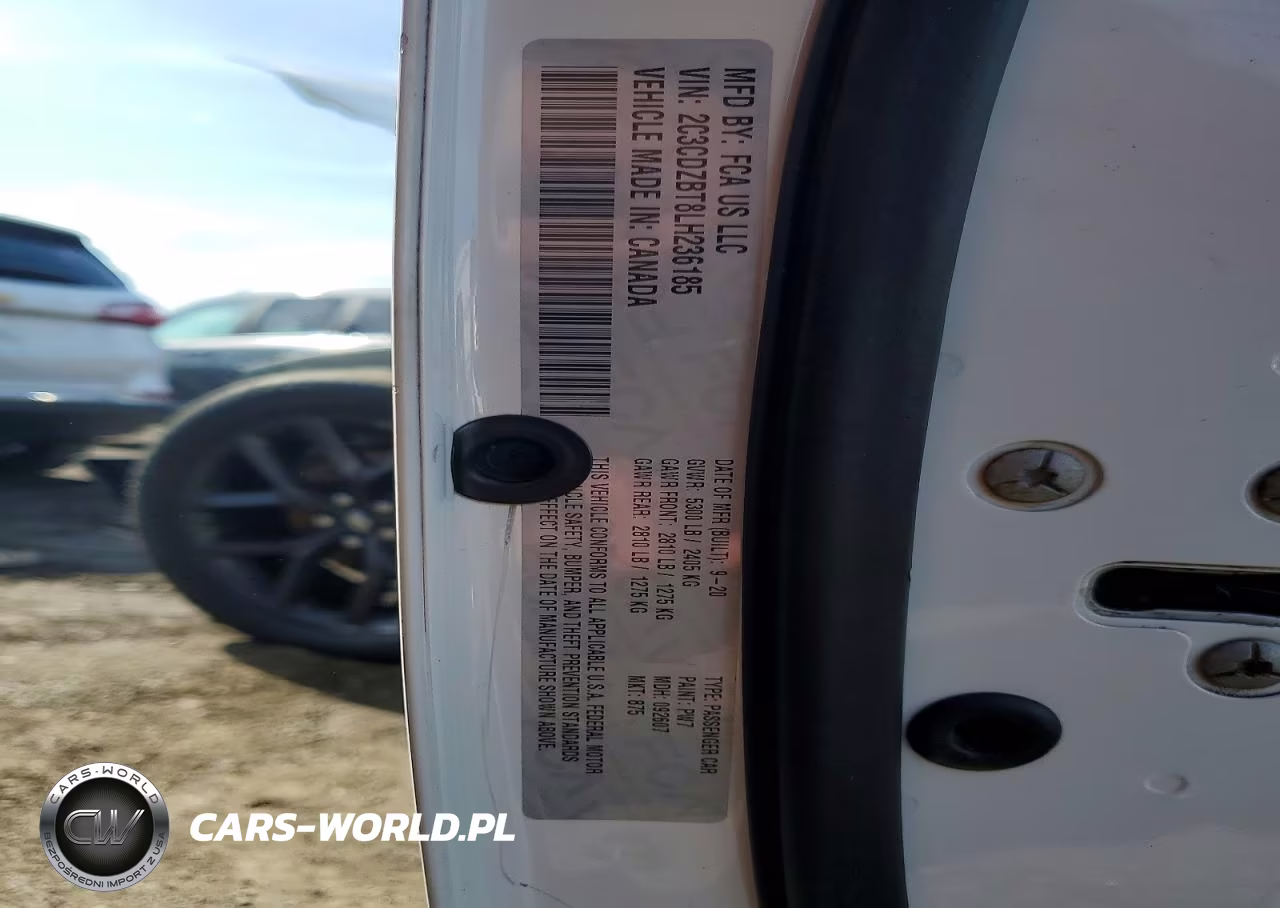 2020 Dodge Challenger R VIN:2C3CDZBT8LH236185 - 12