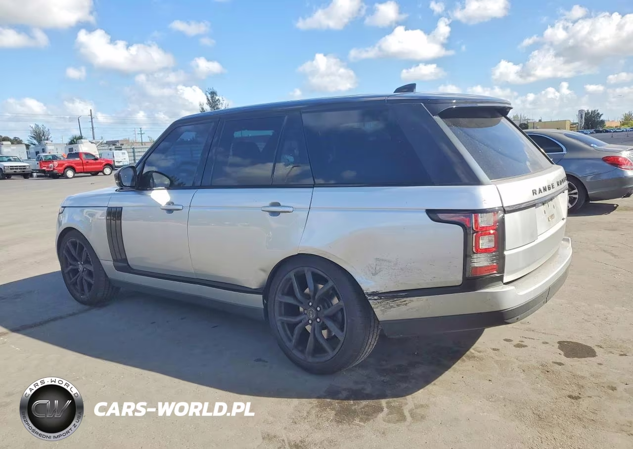 2017 Land Rover Range Rover VIN:SALGR2FV4HA360714 - 2