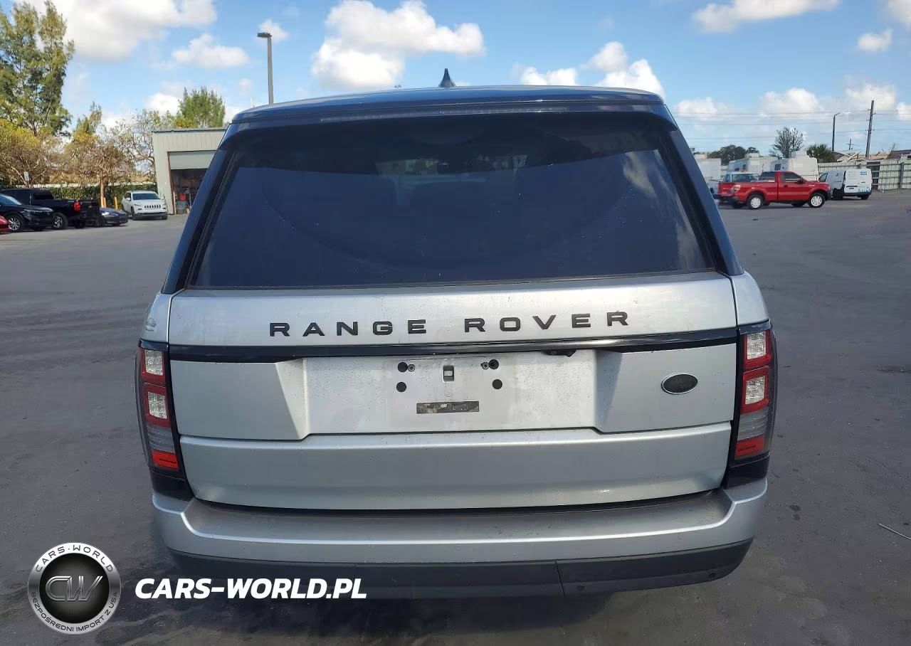 2017 Land Rover Range Rover VIN:SALGR2FV4HA360714 - 6