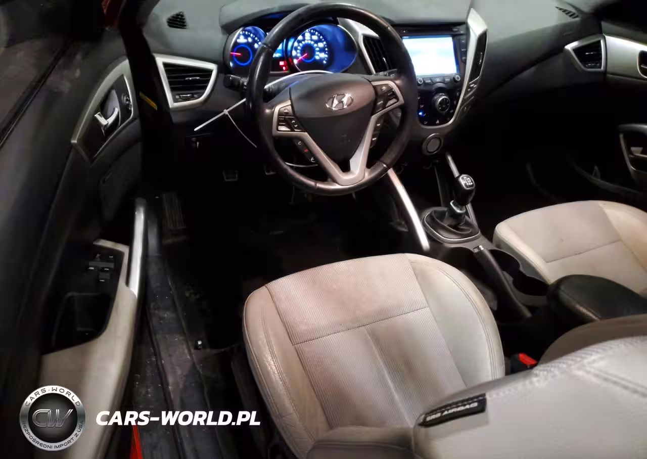 2013 Hyundai Veloster Base VIN:KMHTC6ADXDU084816 - 8