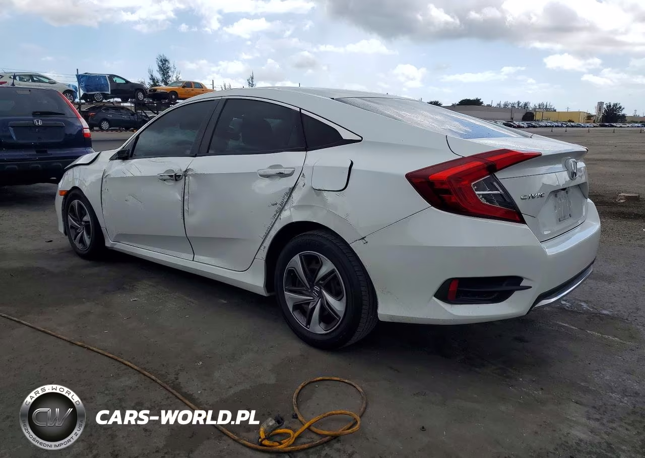 2019 Honda Civic Lx VIN:19XFC2F6XKE203366 - 2