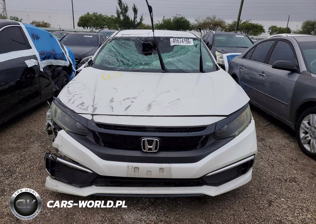 2019 Honda Civic Lx VIN:19XFC2F6XKE203366 - 5