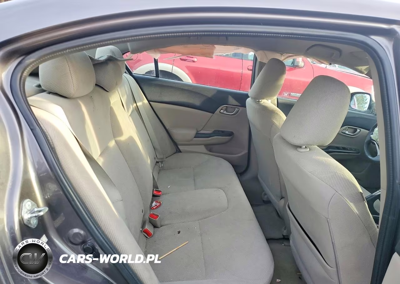 2012 Honda Civic Lx VIN:19XFB2F57CE107710 - 10