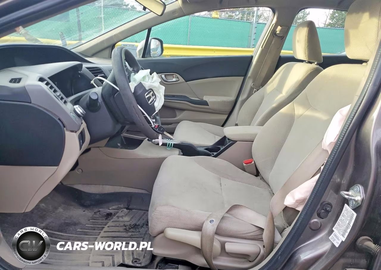 2012 Honda Civic Lx VIN:19XFB2F57CE107710 - 7