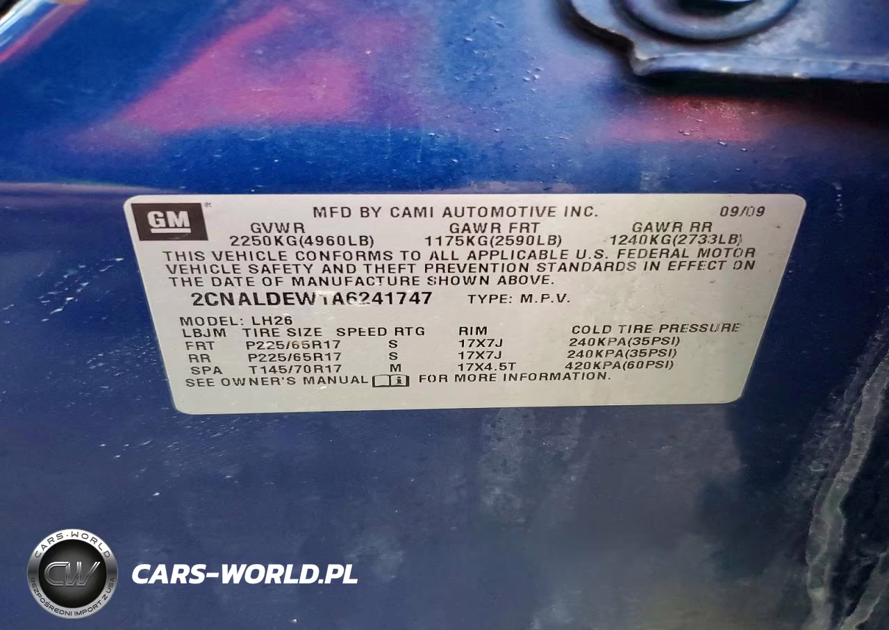 2010 Chevrolet Equinox Lt VIN:2CNALDEW1A6241747 - 14