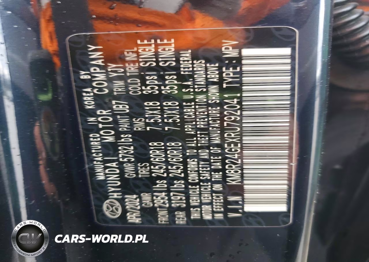 2024 Hyundai Palisade Sel VIN:KM8R24GEXRU792041 - 13