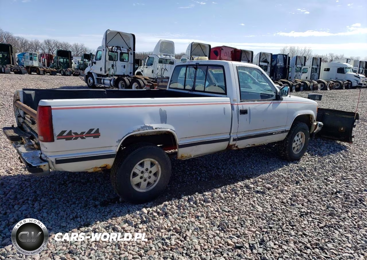 1988 Chevrolet Gmt-400 K1500 VIN:1GCDK14K2JZ328370 - 3