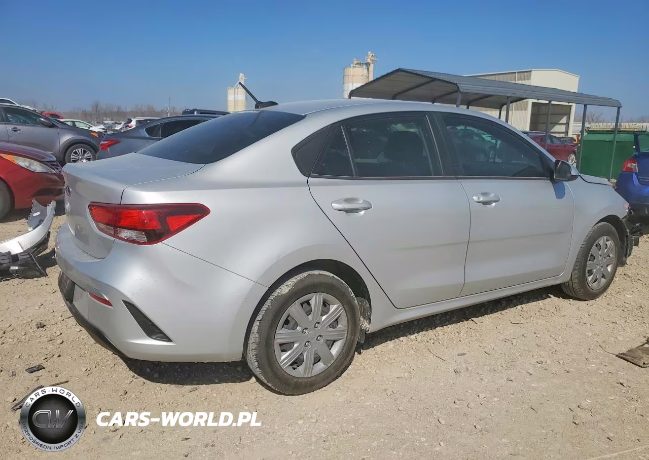 2021 Kia Rio Lx VIN:3KPA24AD7ME412243 - 3