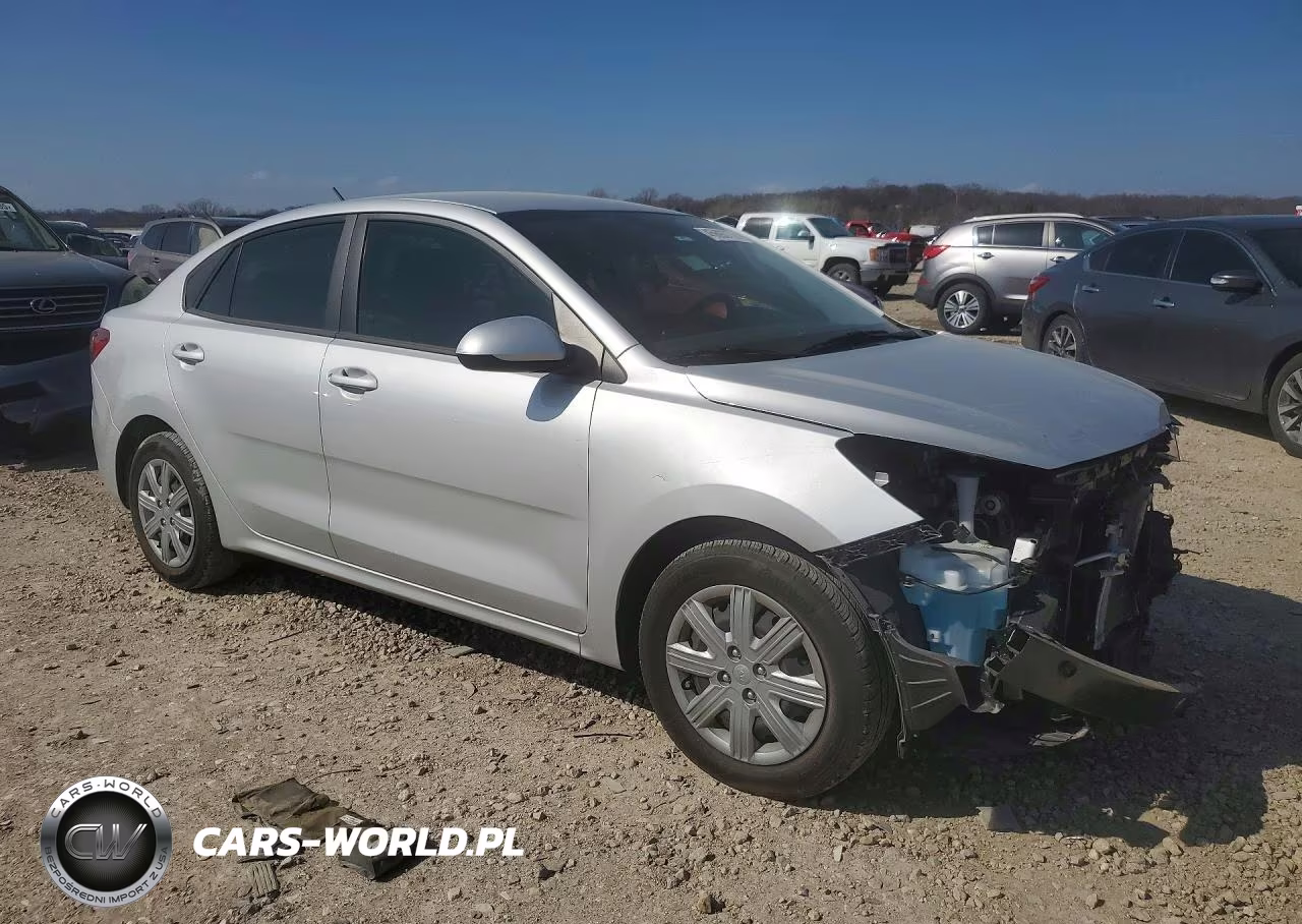 2021 Kia Rio Lx VIN:3KPA24AD7ME412243 - 4