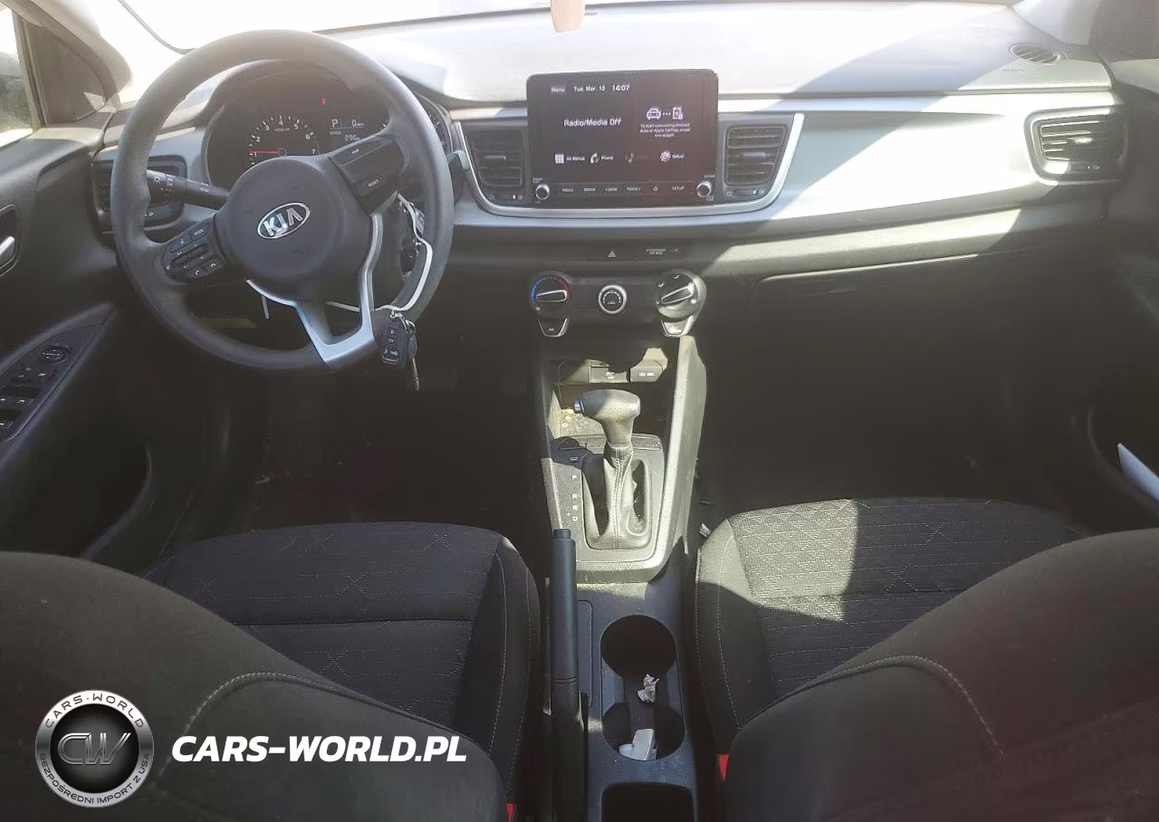 2021 Kia Rio Lx VIN:3KPA24AD7ME412243 - 8