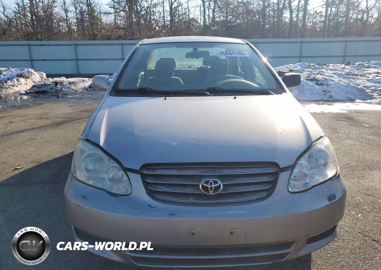2003 Toyota Corolla Le VIN:1NXBR32E93Z147872 - 5