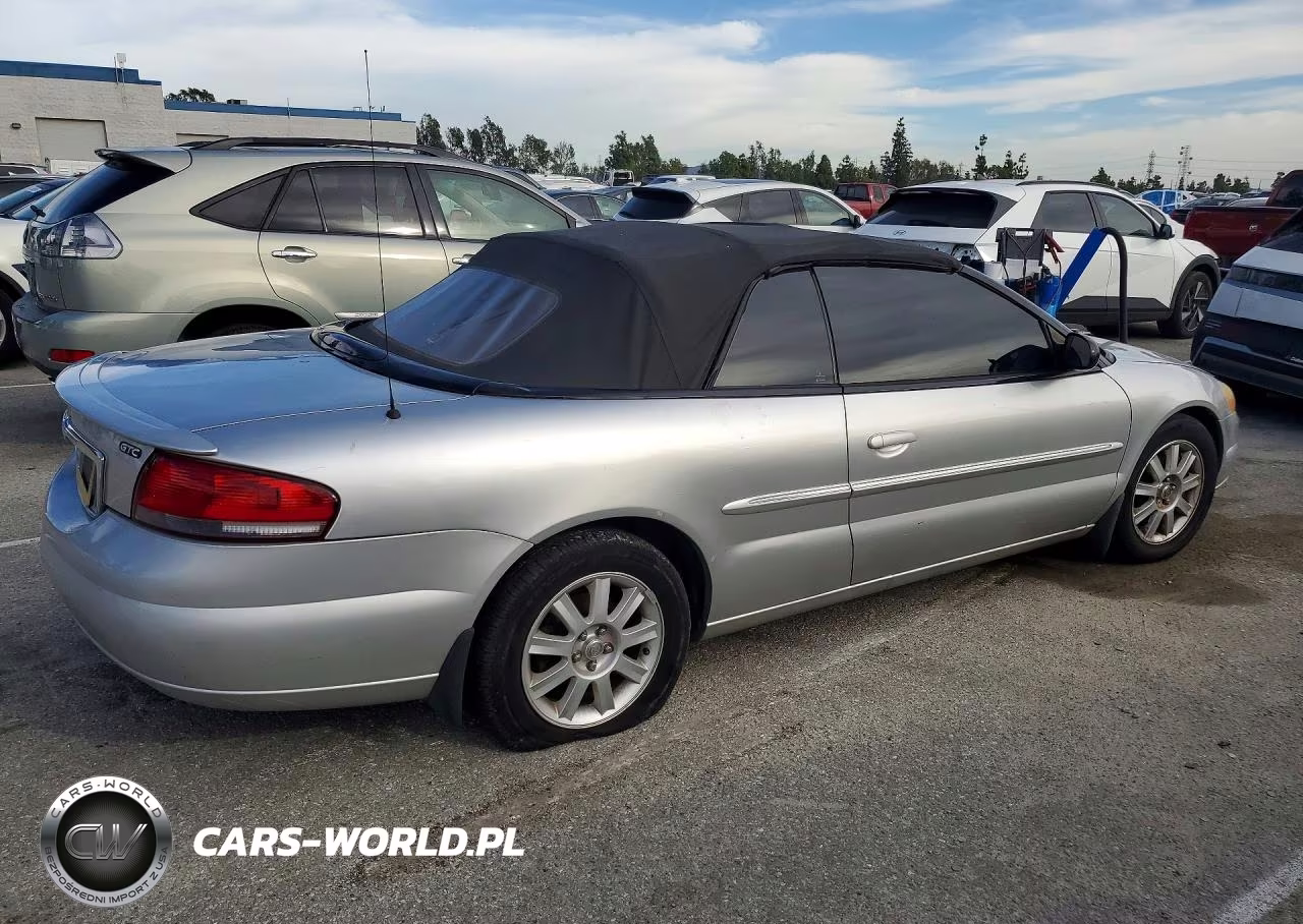 2004 Chrysler Sebring Gtc VIN:1C3EL75R44N338270 - 3