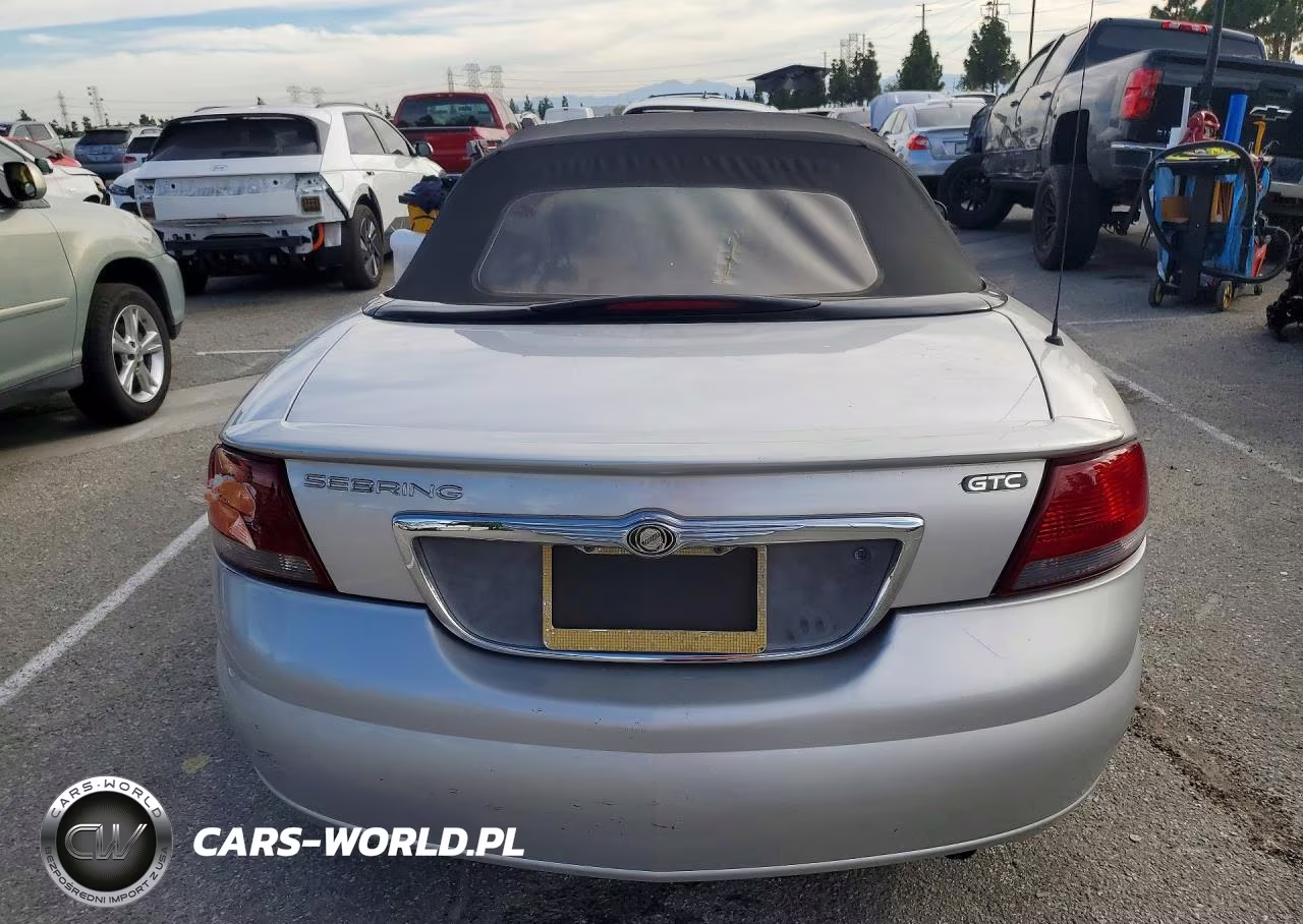 2004 Chrysler Sebring Gtc VIN:1C3EL75R44N338270 - 6
