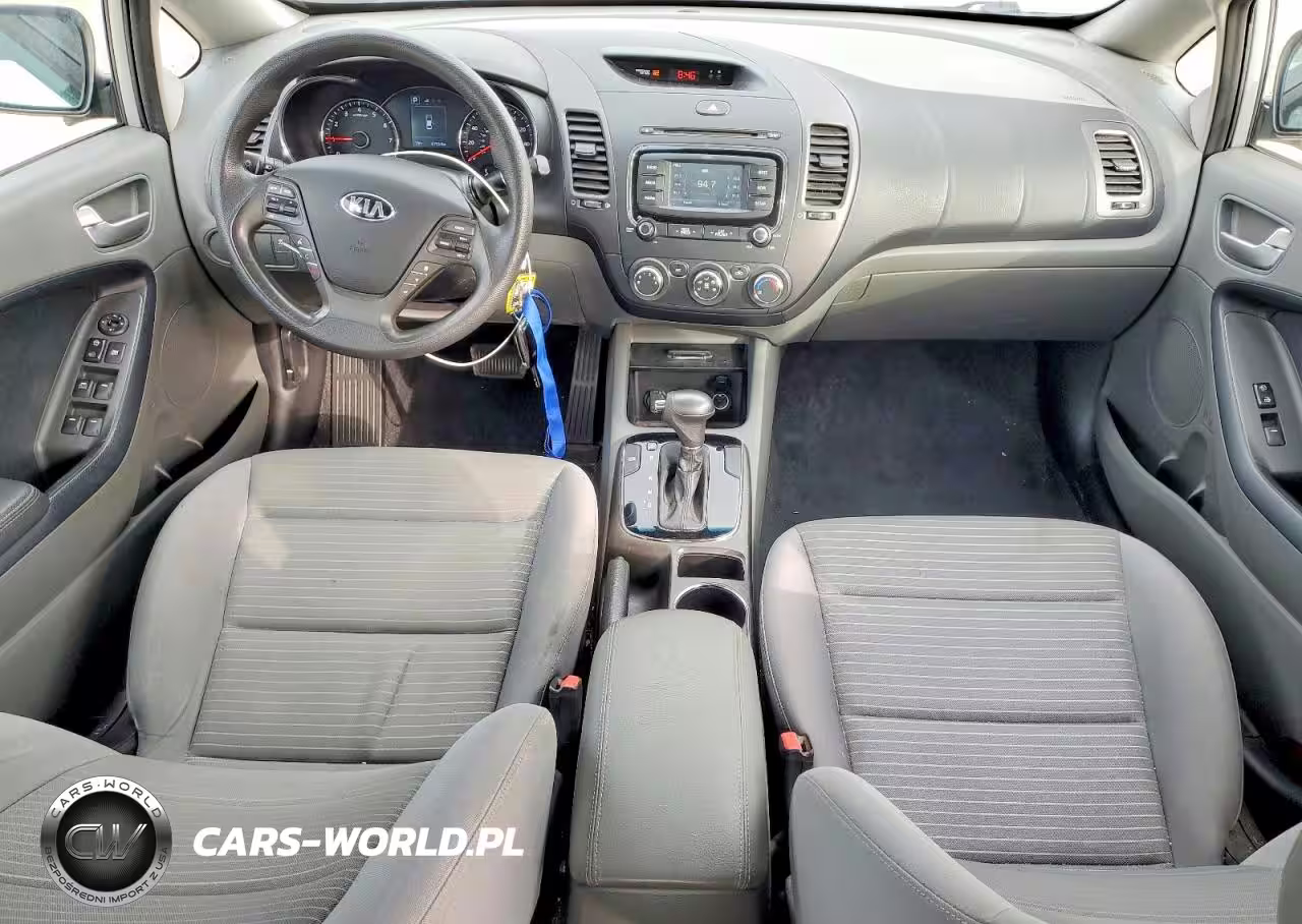 2017 Kia Forte Lx VIN:3KPFL4A75HE078135 - 8