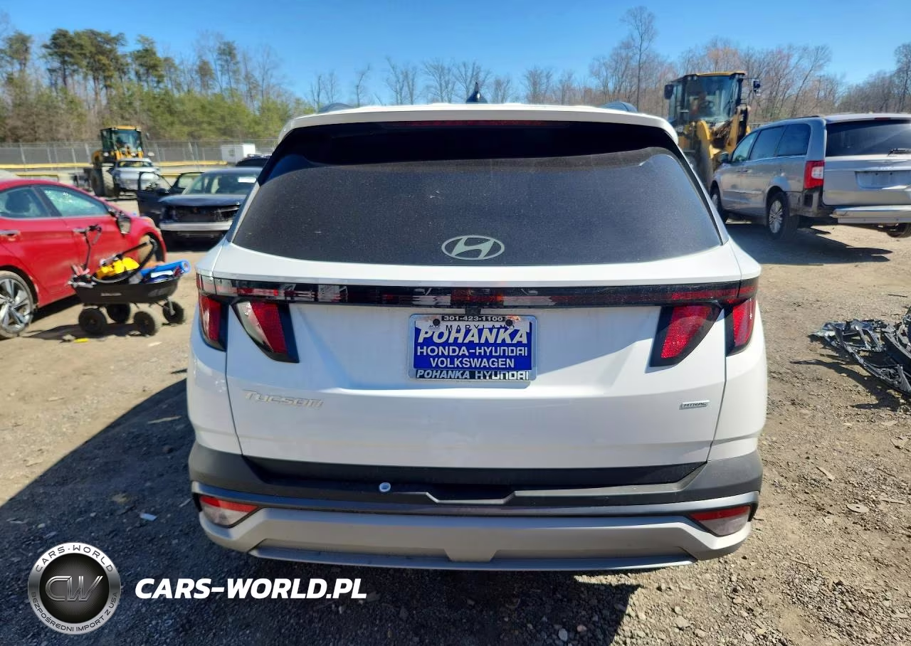 2025 Hyundai Tucson Sel VIN:5NMJBCDE4SH542355 - 6