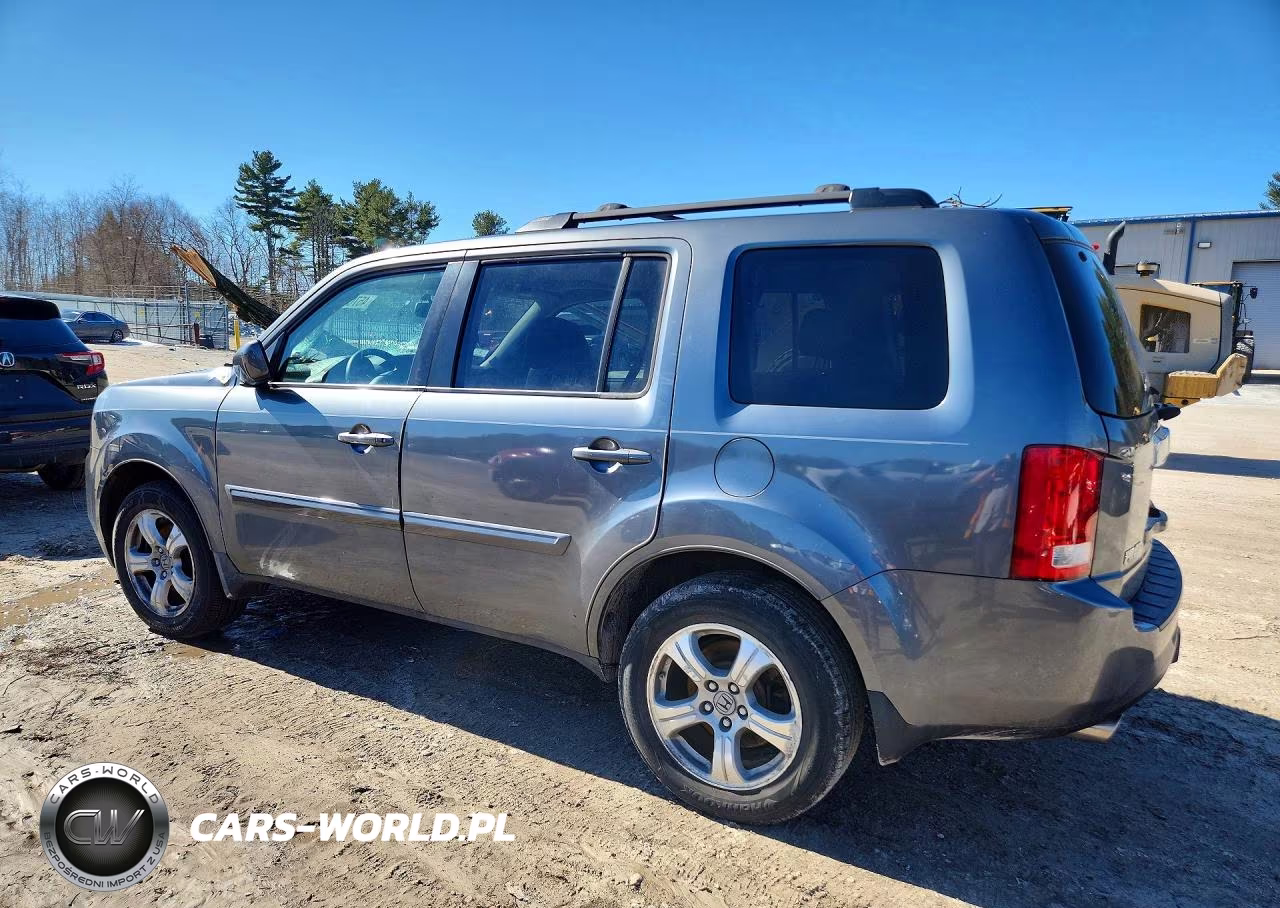 2013 Honda Pilot Exln VIN:5FNYF3H71DB030524 - 2