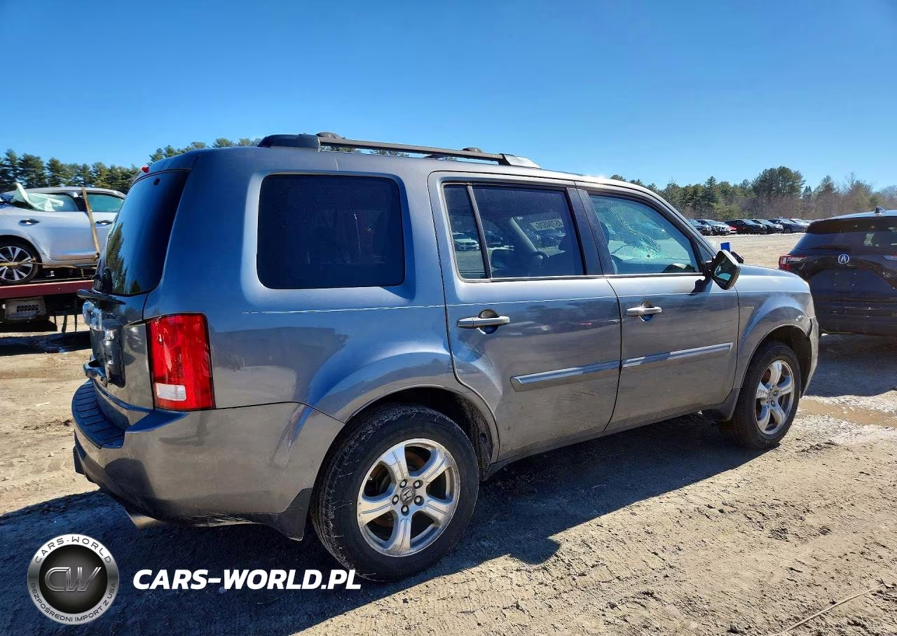 2013 Honda Pilot Exln VIN:5FNYF3H71DB030524 - 3