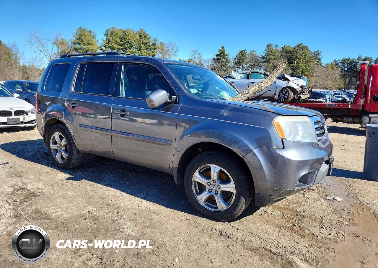 2013 Honda Pilot Exln VIN:5FNYF3H71DB030524 - 4