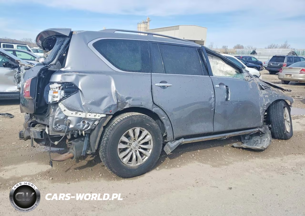 2018 Nissan Armada Sv VIN:JN8AY2NC9J9553744 - 3