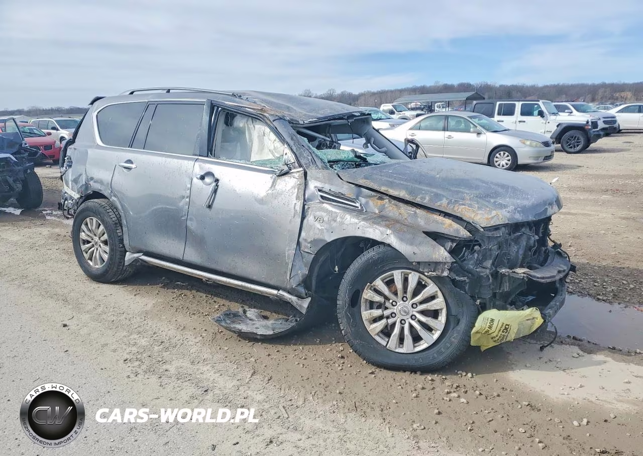 2018 Nissan Armada Sv VIN:JN8AY2NC9J9553744 - 4