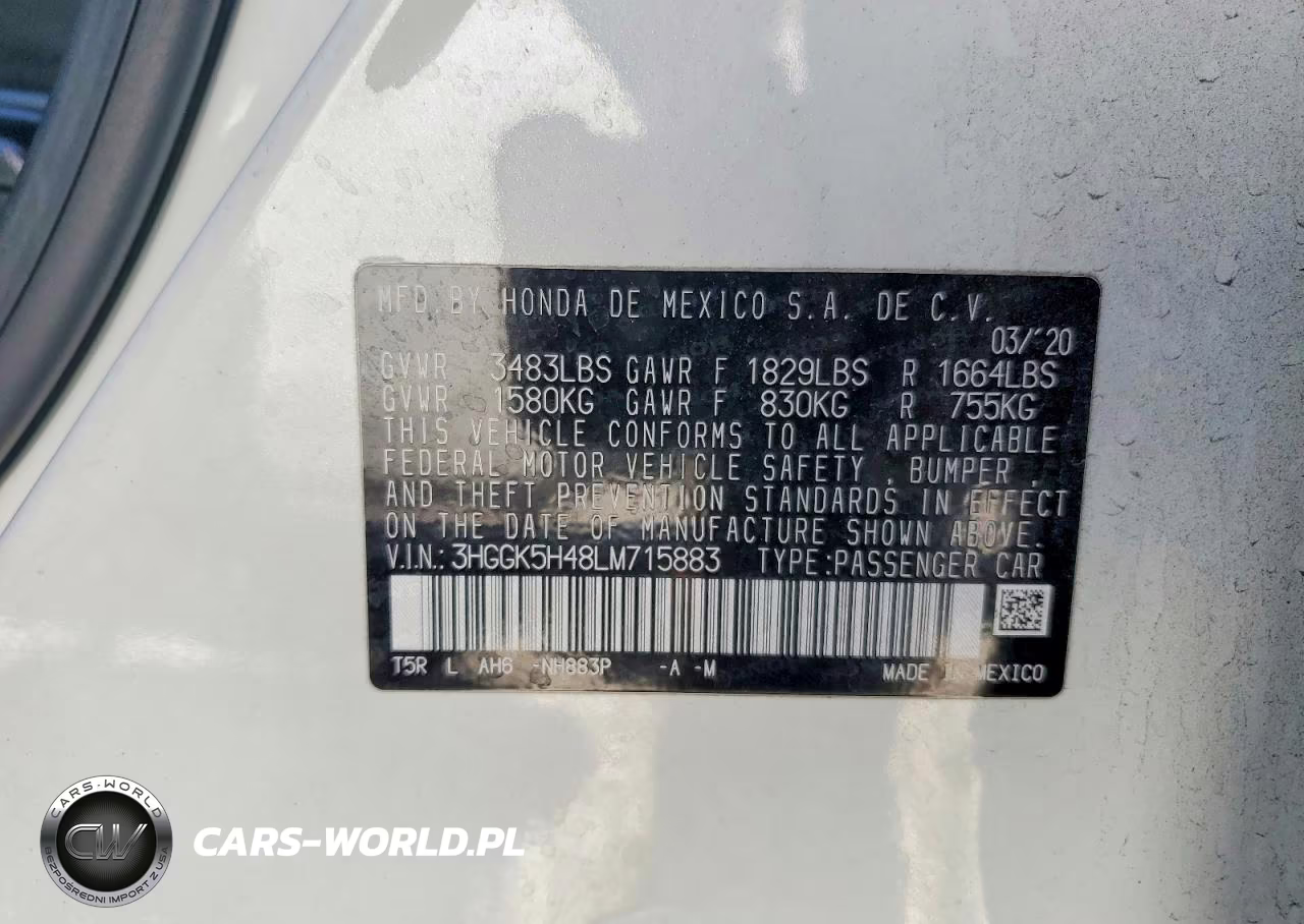 2020 Honda Fit Lx VIN:3HGGK5H48LM715883 - 12
