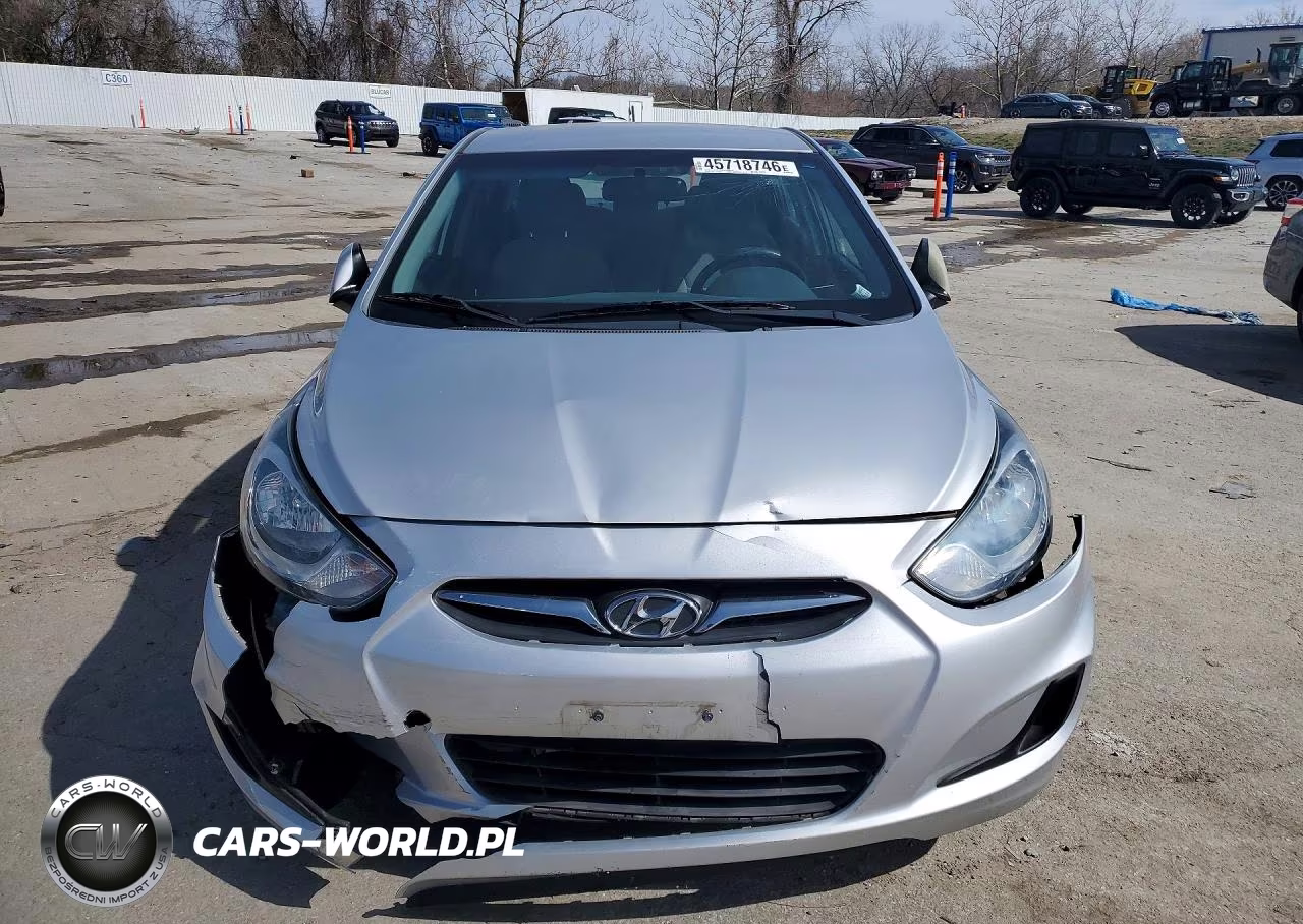 2013 Hyundai Accent Gls VIN:KMHCT4AE6DU554305 - 5