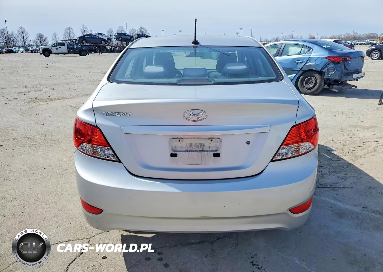 2013 Hyundai Accent Gls VIN:KMHCT4AE6DU554305 - 6
