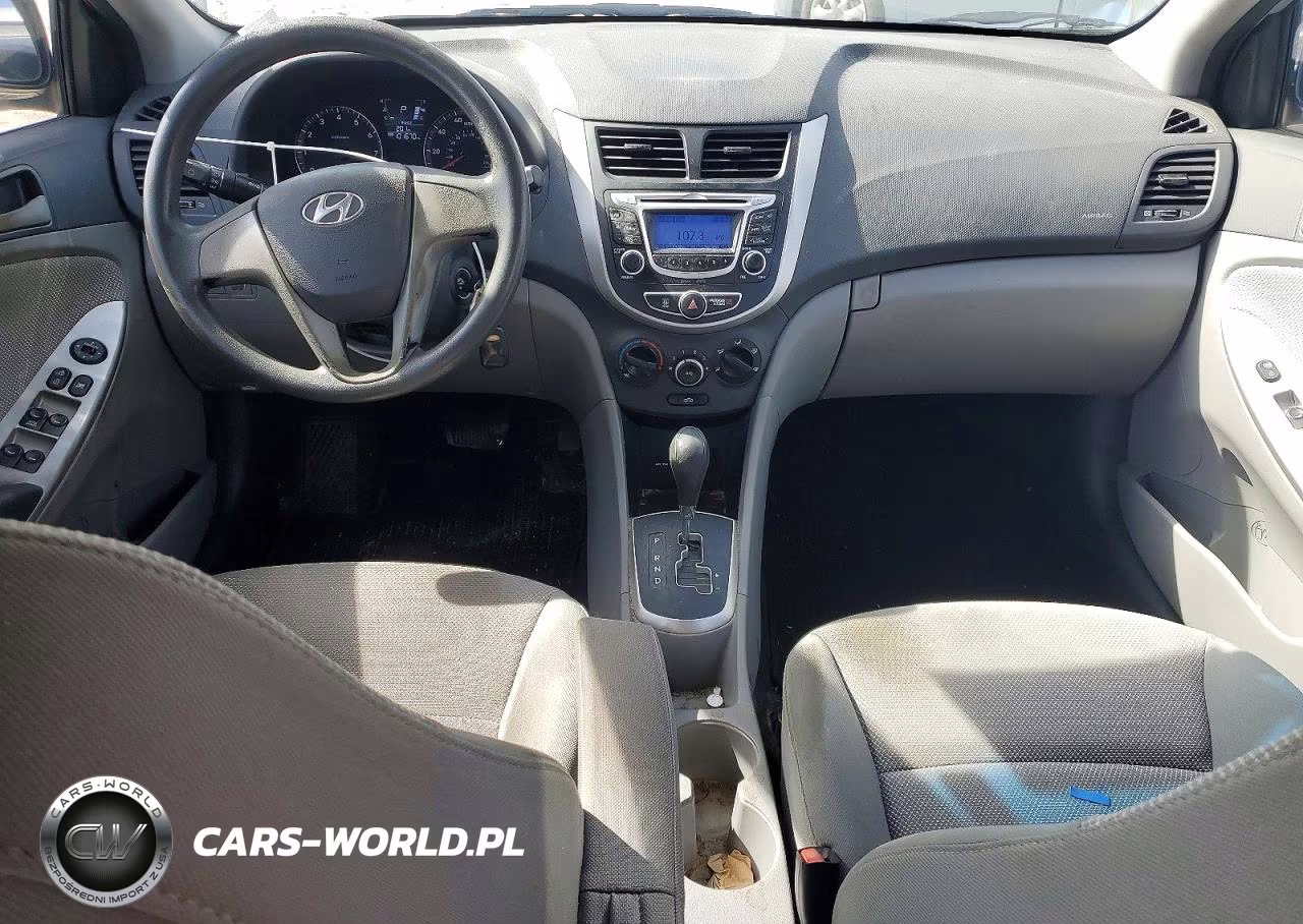2013 Hyundai Accent Gls VIN:KMHCT4AE6DU554305 - 8
