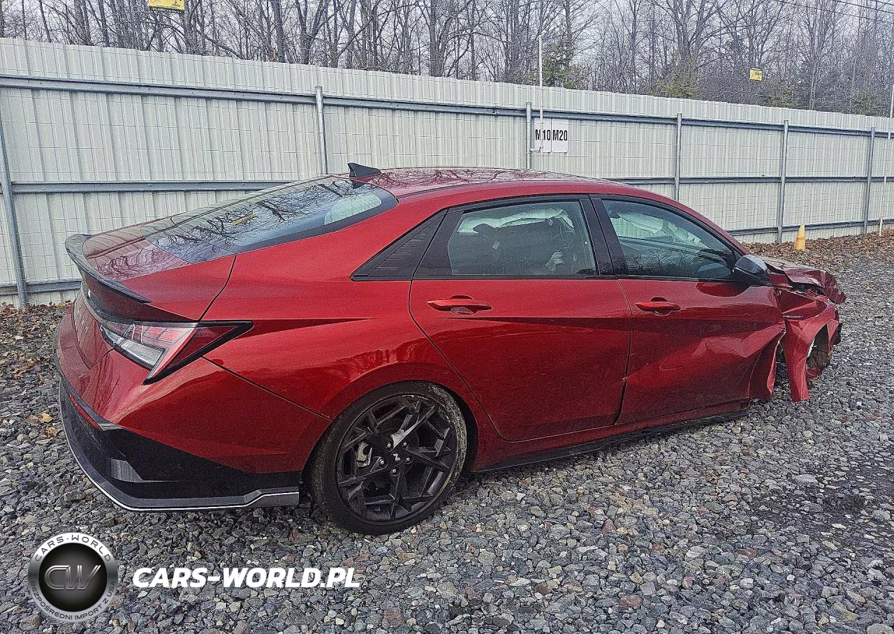 2025 Hyundai Elantra N Line VIN:KMHLR4DF3SU926974 - 3