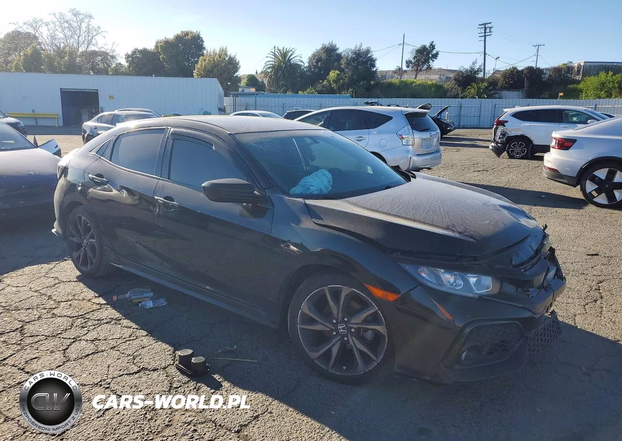 2018 Honda Civic Sport VIN:SHHFK7H47JU427262 - 4