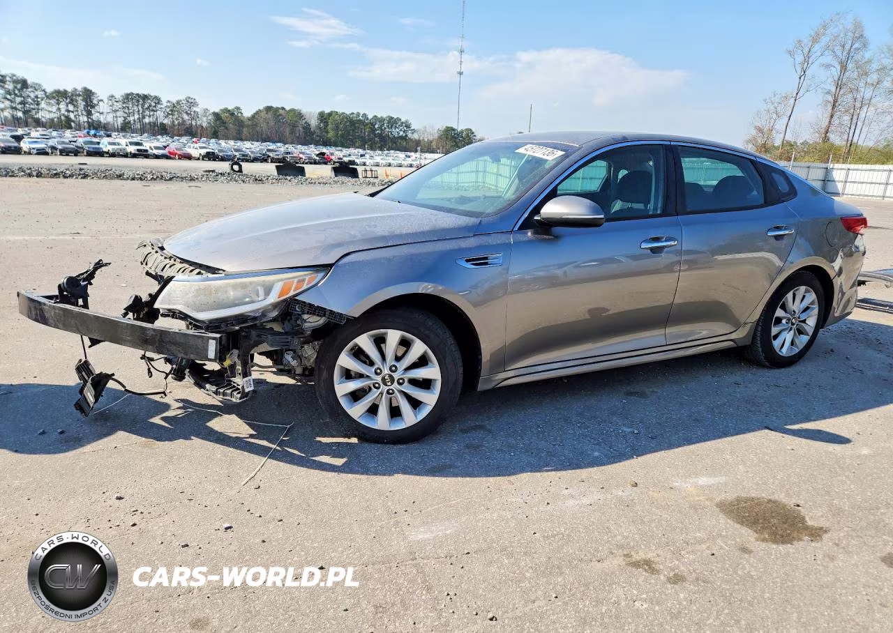 2017 Kia Optima Lx VIN:5XXGT4L30HG139574 - 1
