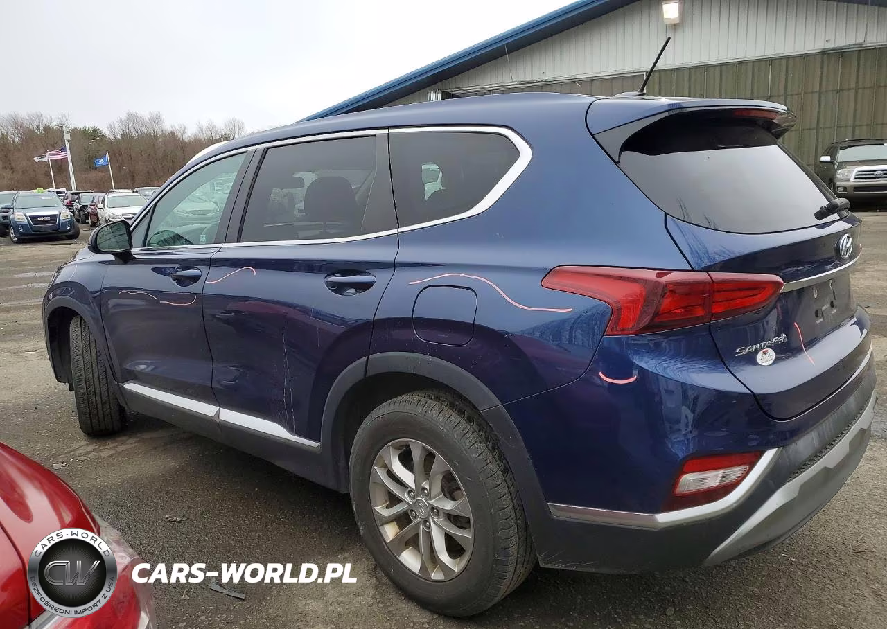 2019 Hyundai Santa Fe Se VIN:5NMS23AD8KH020764 - 2