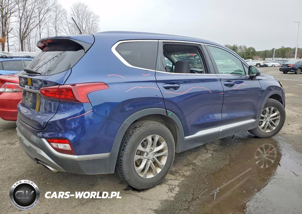 2019 Hyundai Santa Fe Se VIN:5NMS23AD8KH020764 - 3