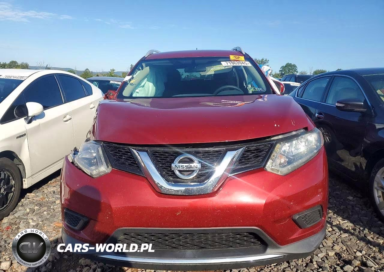 2014 Nissan Rogue S VIN:5N1AT2MV4EC855430 - 5