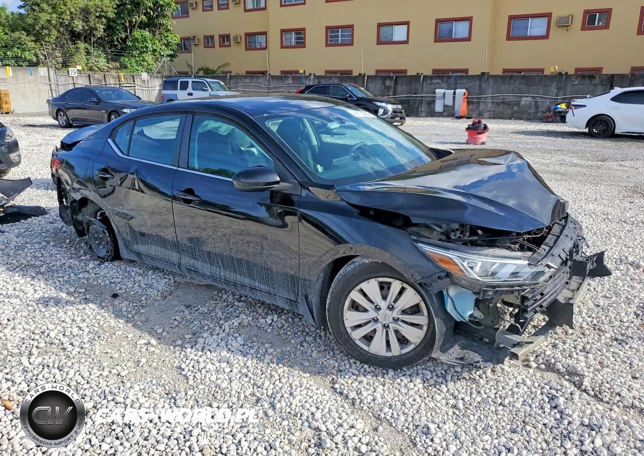 2021 Nissan Sentra S VIN:3N1AB8BV1MY266342 - 4