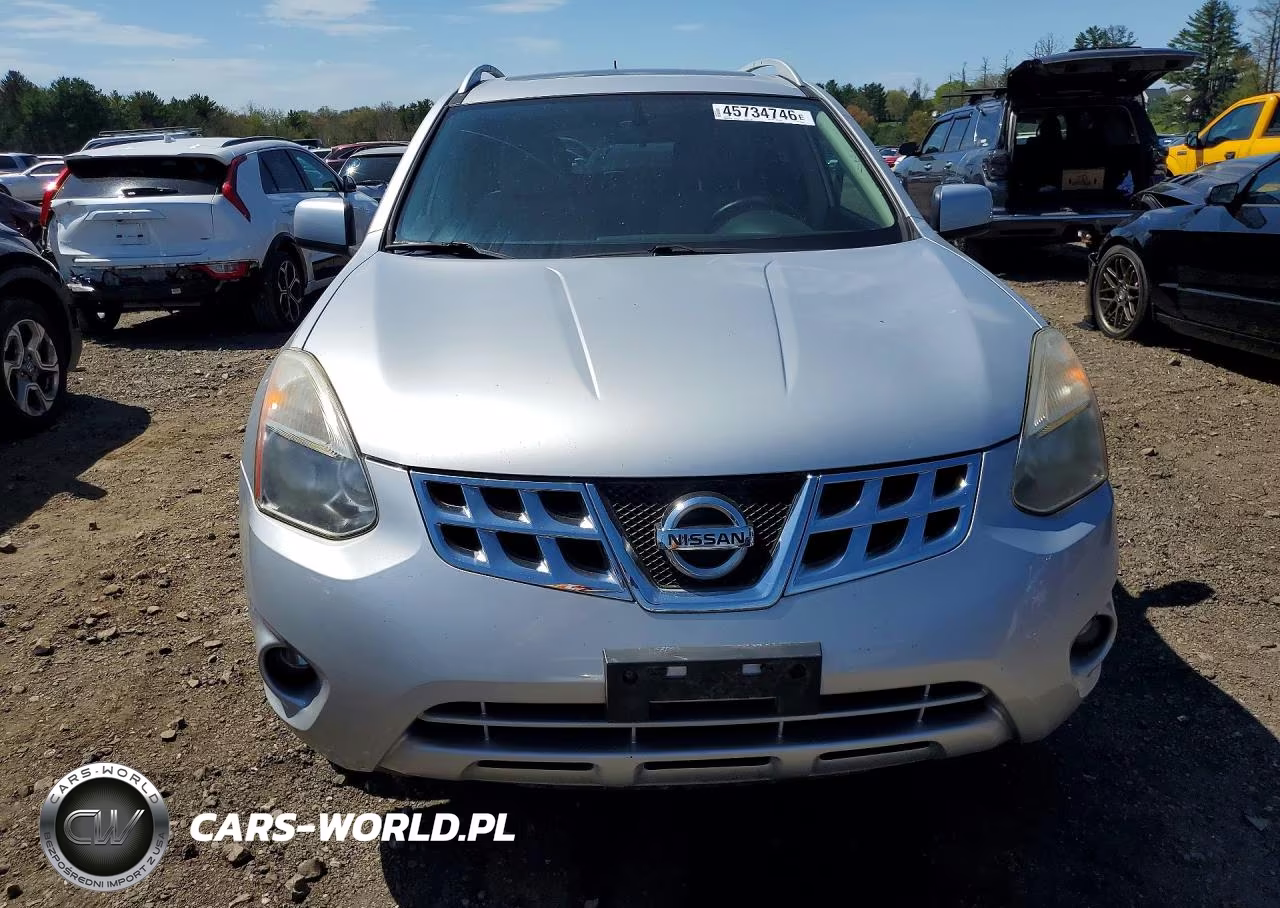 2013 Nissan Rogue S VIN:JN8AS5MV1DW626097 - 5