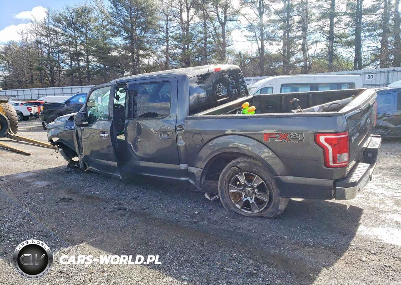 2016 Ford F150 Supercrew VIN:1FTEW1EG2GFC80642 - 2