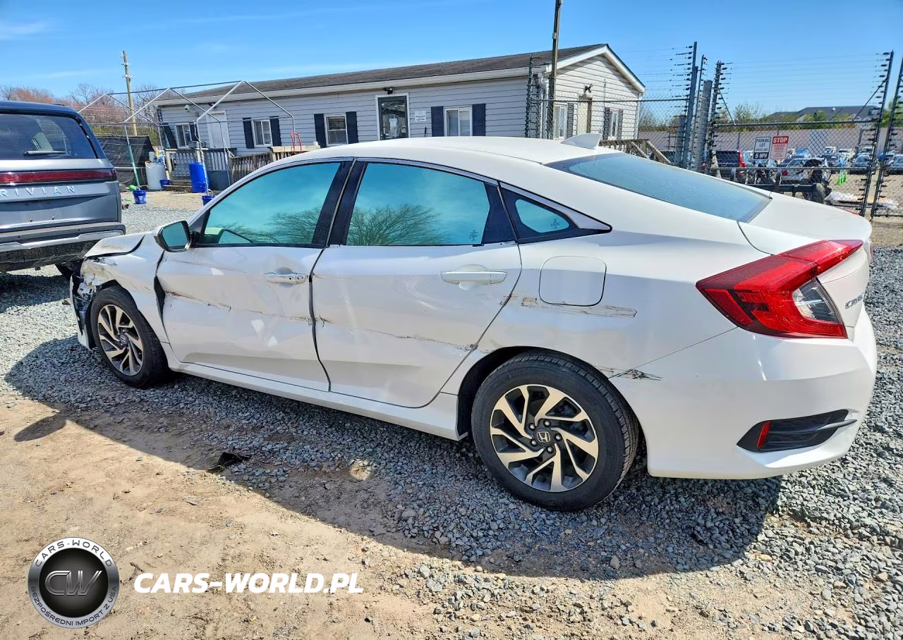 2017 Honda Civic Ex VIN:19XFC2F75HE051711 - 2