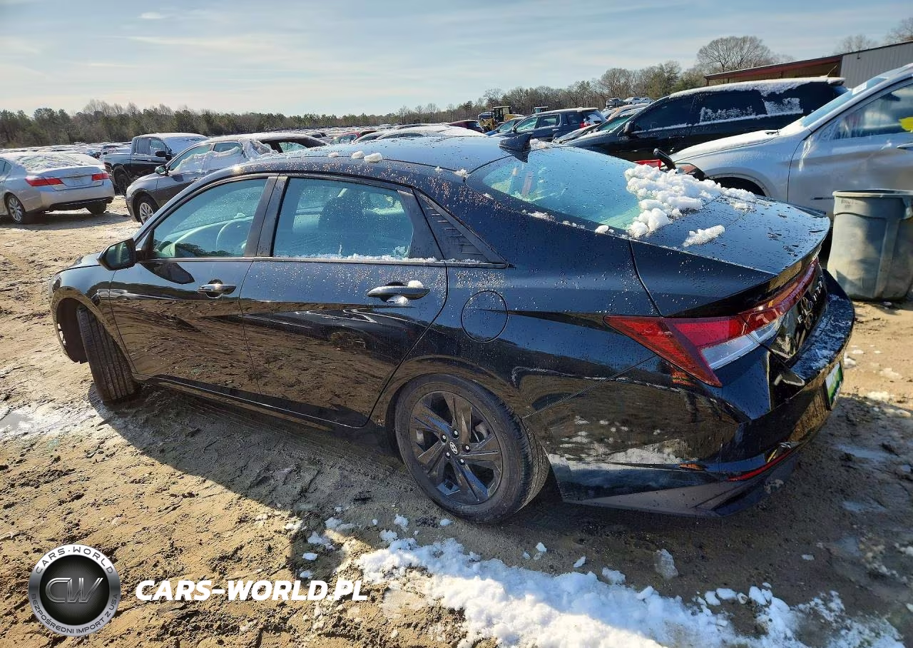 2021 Hyundai Elantra Sel VIN:5NPLM4AG6MH040659 - 2