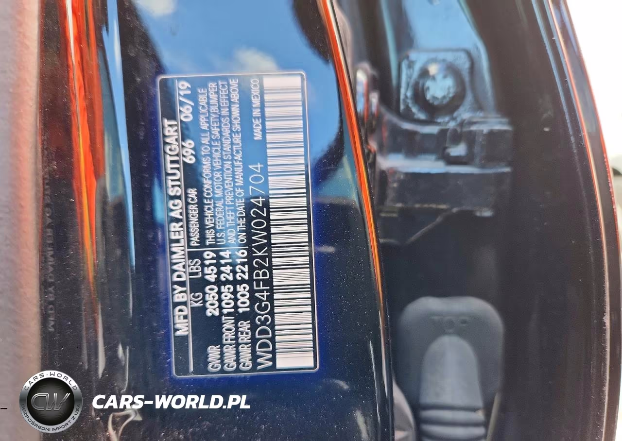 2019 Mercedes-Benz A 220 4Matic VIN:WDD3G4FB2KW024704 - 12