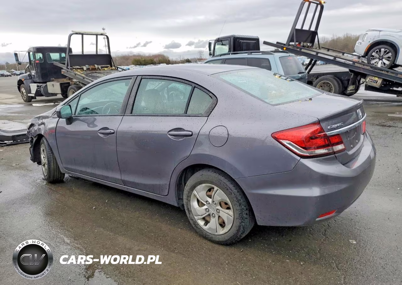 2014 Honda Civic Lx VIN:19XFB2F55EE261593 - 2
