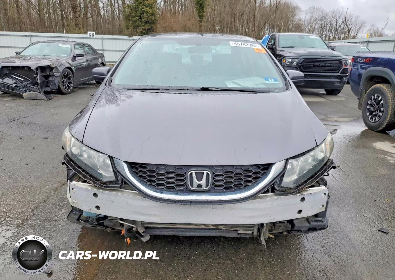 2014 Honda Civic Lx VIN:19XFB2F55EE261593 - 5