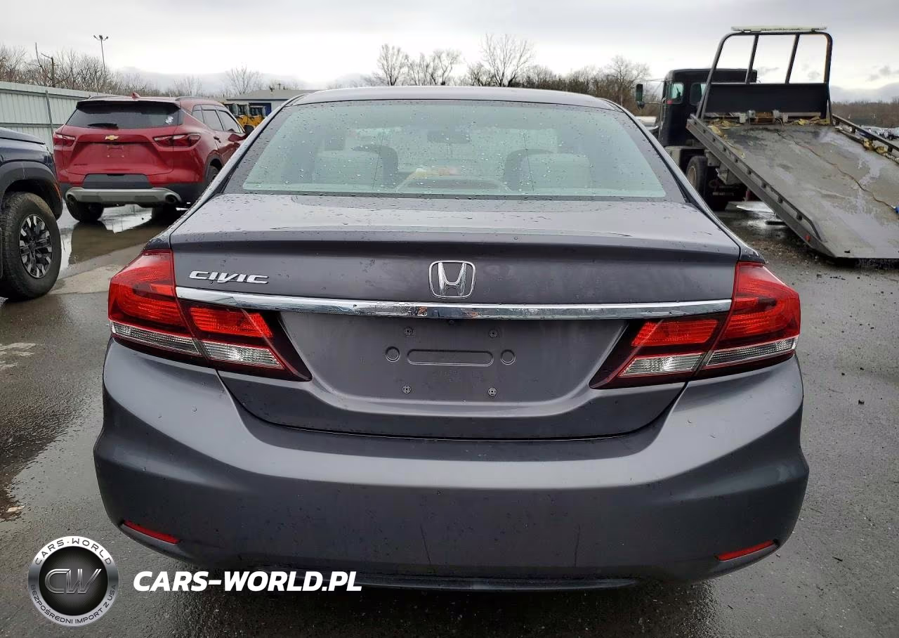 2014 Honda Civic Lx VIN:19XFB2F55EE261593 - 6