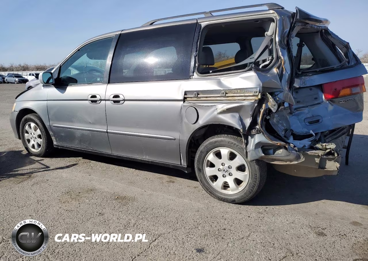 2002 Honda Odyssey Exl VIN:5FNRL18912B017367 - 2