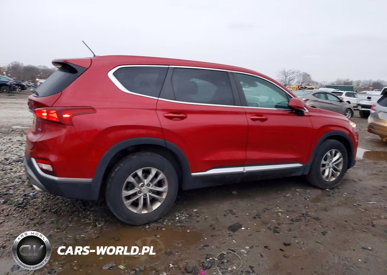 2019 Hyundai Santa Fe Se 2.4L VIN:5NMS2CAD6KH100886 - 3